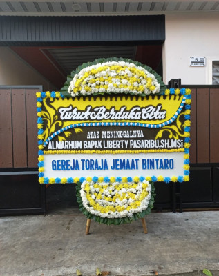Papan Bunga Duka di Jangkaran