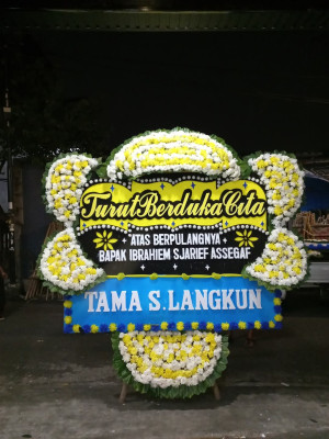 Papan Bunga Duka di Jangkaran